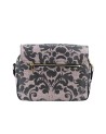 Ynot – Posttasche mit Klappe aus Kunstleder Ikebana