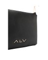 Alv By Alviero Martini - Borsa a tracolla a tre comparti in poliuretano Music passport mix