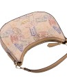  Alv By Alviero Martini - Borsa hobo in poliuretano Passport