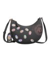 Alv By Alviero Martini - Borsa hobo in poliuretano con tracolla Ladybug