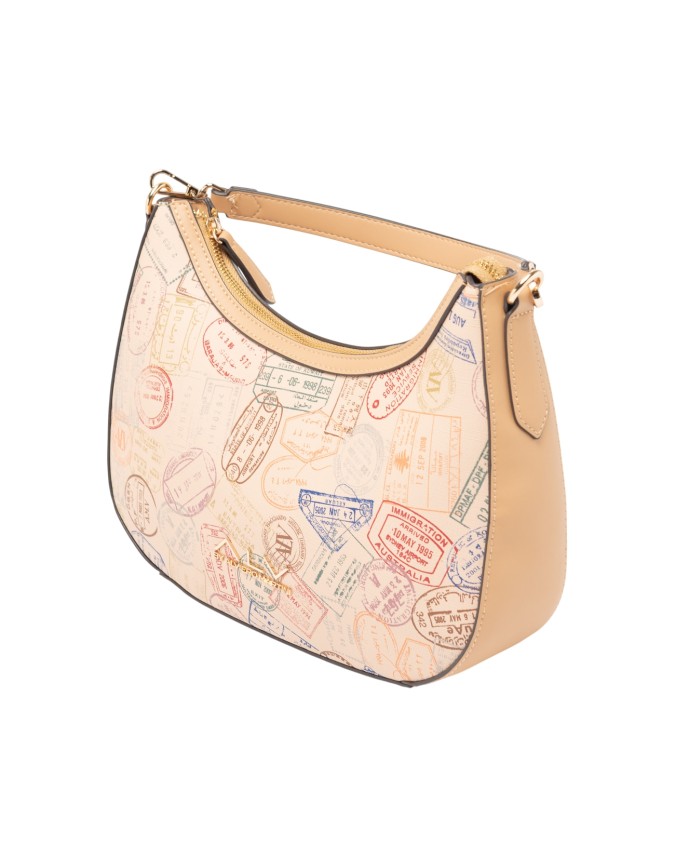  Alv By Alviero Martini - Borsa hobo in poliuretano Passport