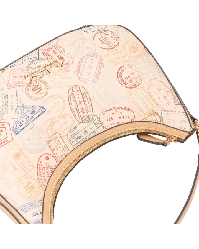  Alv By Alviero Martini - Borsa hobo in poliuretano Passport