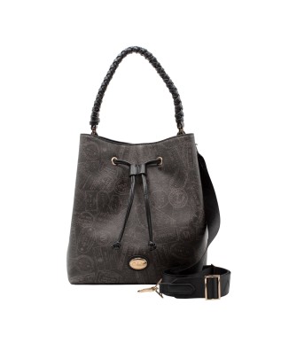 Alv By Alviero Martini - Weave Polyurethane Bucket Bag -...