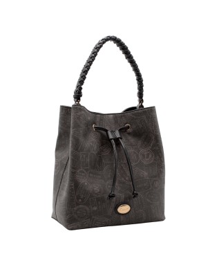  Alv By Alviero Martini - Borsa a secchiello in poliuretano 2