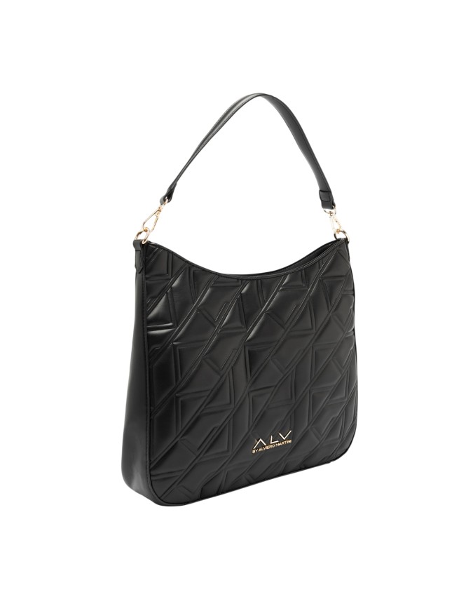 Alv By Alviero Martini - Borsa hobo in poliuretano con manico singolo Stella