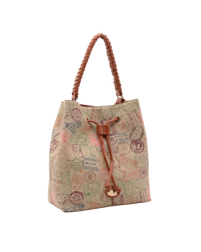  Alv By Alviero Martini - Borsa a secchiello in poliuretano