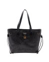 Alv By Alviero Martini - Borsa shopping in poliuretano con doppio manico Big Logo