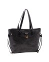Alv By Alviero Martini - Borsa shopping in poliuretano con doppio manico Big Logo
