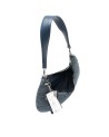 Alv By Alviero Martini - Borsa hobo mezzaluna in poliuretano scamosciato Alba Suede