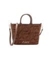 Alv By Alviero Martini - Borsa Tote in poliuretano scamosciato Stella Suede