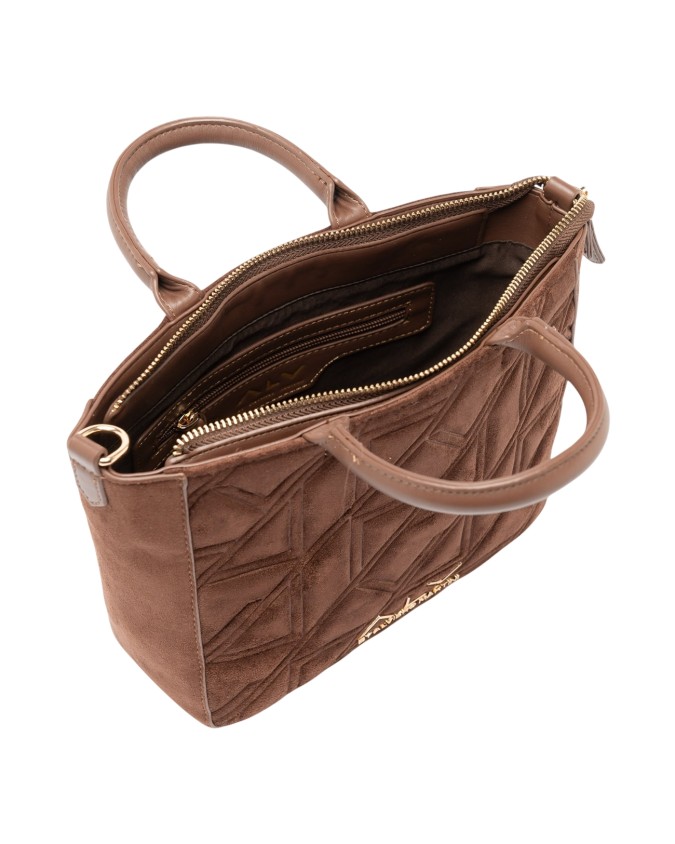 Alv By Alviero Martini - Borsa Tote in poliuretano scamosciato Stella Suede