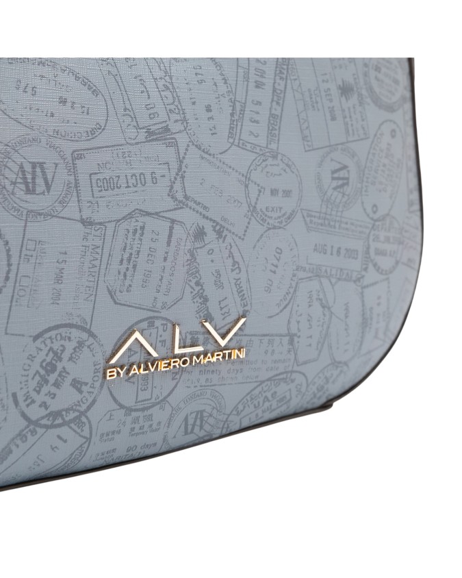  Alv By Alviero Martini - Borsa hobo in poliuretano Passport