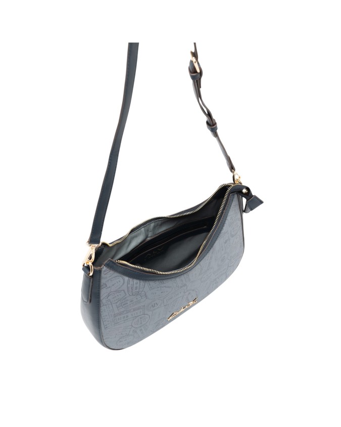 Alv By Alviero Martini - Borsa hobo in poliuretano Passport