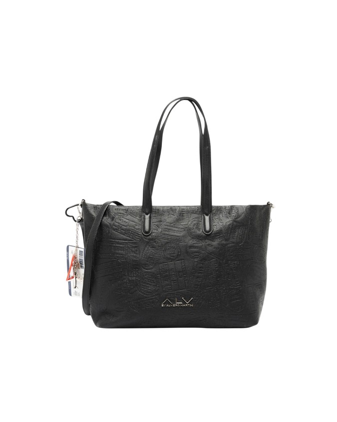 Alv By Alviero Martini – Borsa a spalla shopper in poliuretano Alba