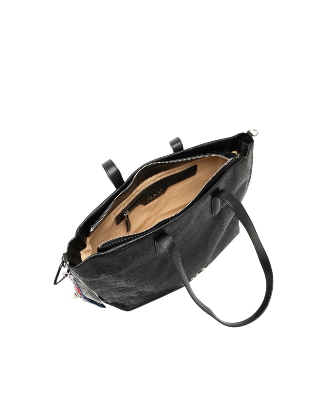 Alv By Alviero Martini – Borsa a spalla shopper in poliuretano Alba