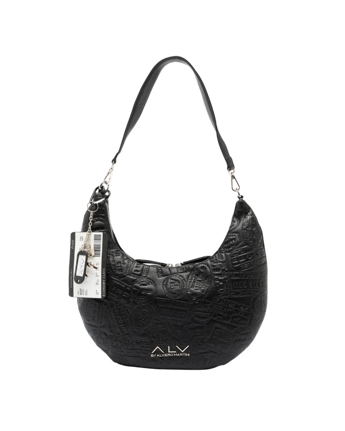 Alv By Alviero Martini – Borsa hobo morbida in poliuretano Alba