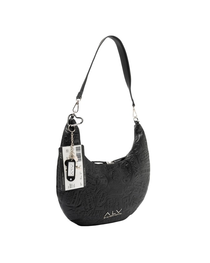 Alv By Alviero Martini – Borsa hobo morbida in poliuretano Alba