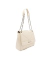 Alv By Alviero Martini – Borsa a spalla con patta in poliuretano e manici in metallo Maja