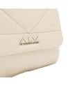 Alv By Alviero Martini – Borsa a spalla con patta in poliuretano e manici in metallo Maja