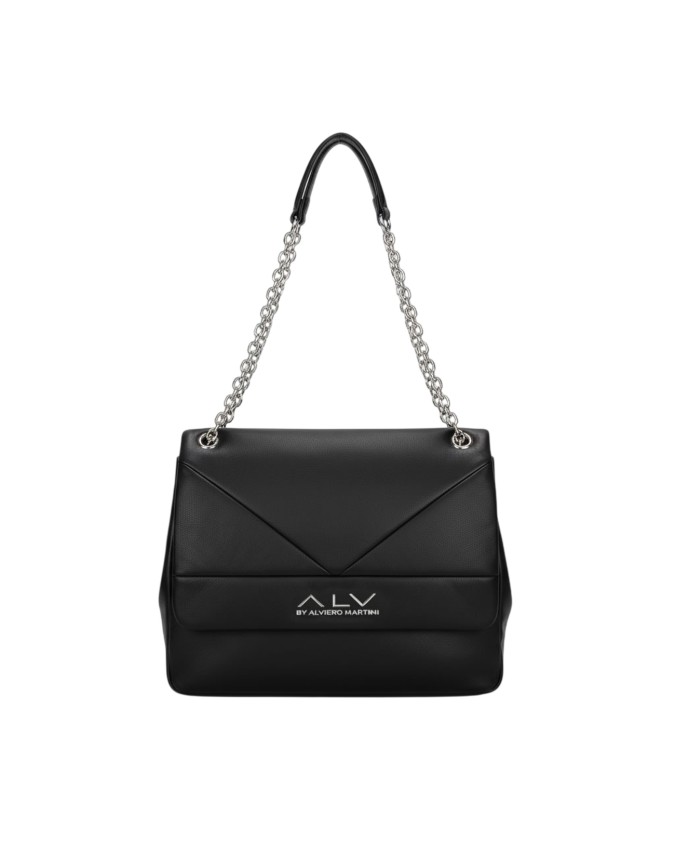  Alv By Alviero Martini – Borsa a spalla con patta in