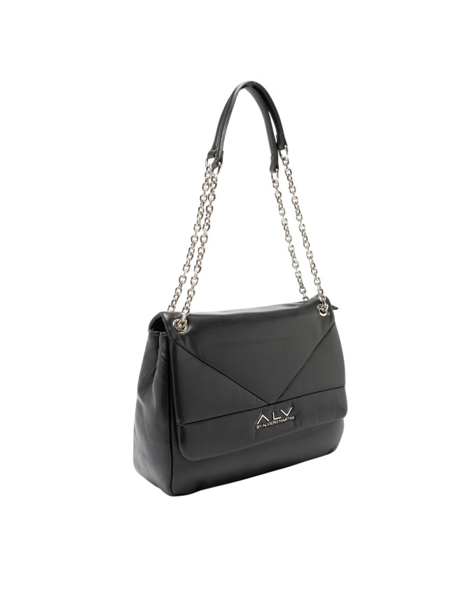  Alv By Alviero Martini – Borsa a spalla con patta in