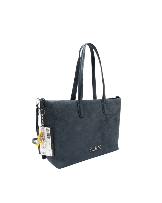 Alv By Alviero Martini – Borsa shopping a spalla in poliuretano scamosciato Alba Suede
