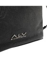 Alv By Alviero Martini – Borsa shopping a spalla in poliuretano scamosciato Alba Suede