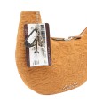 Alv By Alviero Martini - Borsa hobo mezzaluna in poliuretano scamosciato Alba Suede