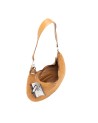 Alv By Alviero Martini - Borsa hobo mezzaluna in poliuretano scamosciato Alba Suede