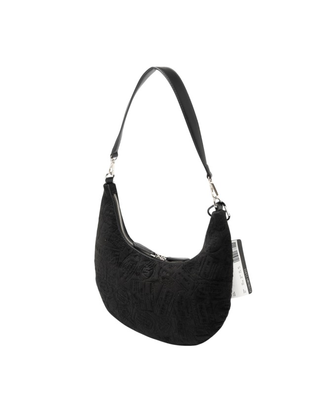 Alv By Alviero Martini - Borsa hobo mezzaluna in poliuretano scamosciato Alba Suede