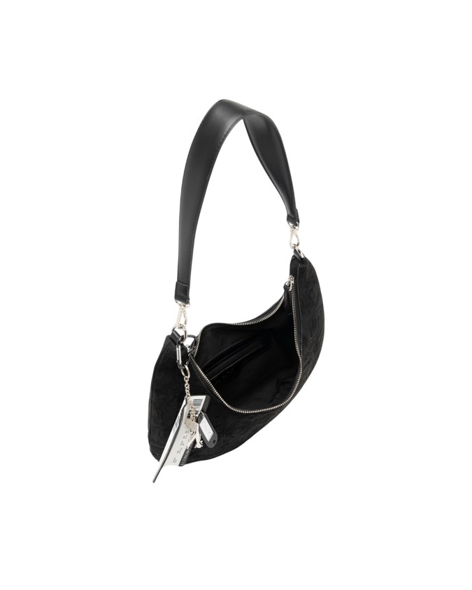 Alv By Alviero Martini - Borsa hobo mezzaluna in poliuretano scamosciato Alba Suede