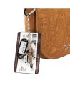 Alv By Alviero Martini - Borsa a tracolla in poliuretano scamosciato Alba Suede