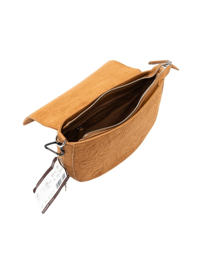 Alv By Alviero Martini - Borsa a tracolla in poliuretano scamosciato Alba Suede