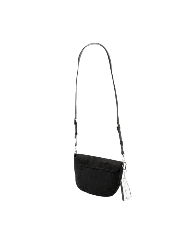 Alv By Alviero Martini - Borsa a tracolla in poliuretano scamosciato Alba Suede
