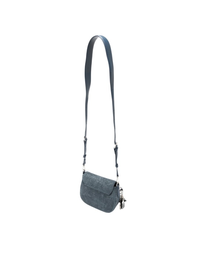 Alv By Alviero Martini – Tracollina in poliuretano scamosciato Alba Suede