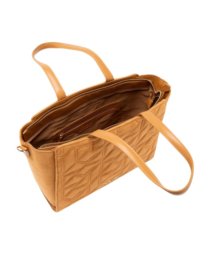 Alv By Alviero Martini – Borsa a spalla shopping in poliuretano scamosciato Stella suede