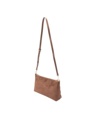 Alv By Alviero Martini – Borsa a spalla in poliuretano scamosciato Stella Suede 2