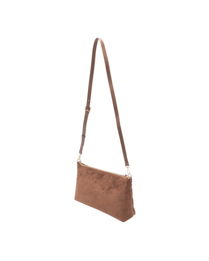 Alv By Alviero Martini – Borsa a spalla in poliuretano scamosciato Stella Suede