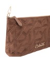 Alv By Alviero Martini – Stella Suede Suede-Look Polyurethane Shoulder Bag