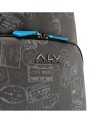 Alv By Alviero Martini – Zaino uomo in poliuretano con tasca frontale Man Collection