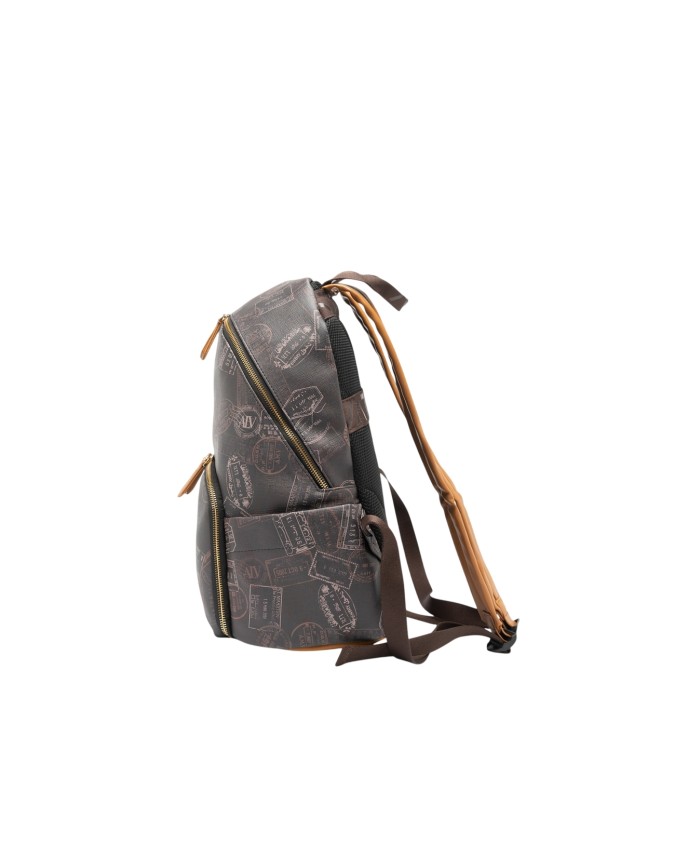 Alv By Alviero Martini – Zaino uomo in poliuretano con tasca frontale Man Collection