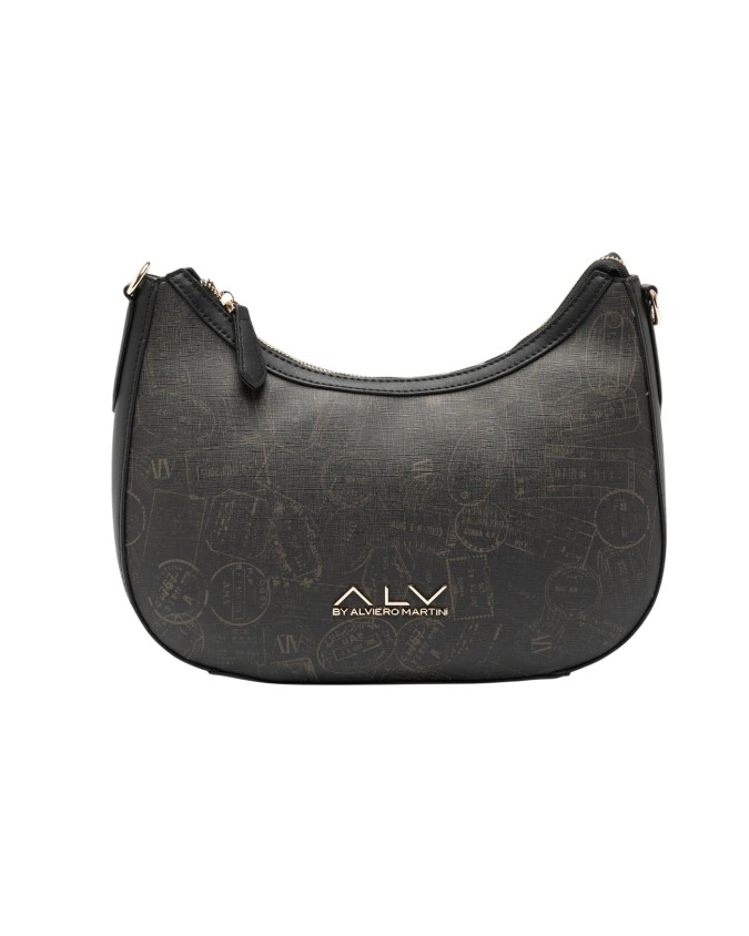  Alv By Alviero Martini - Borsa hobo in poliuretano Passport