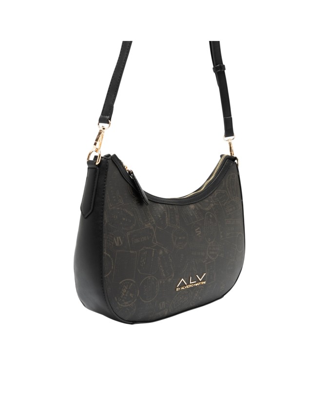  Alv By Alviero Martini - Borsa hobo in poliuretano Passport