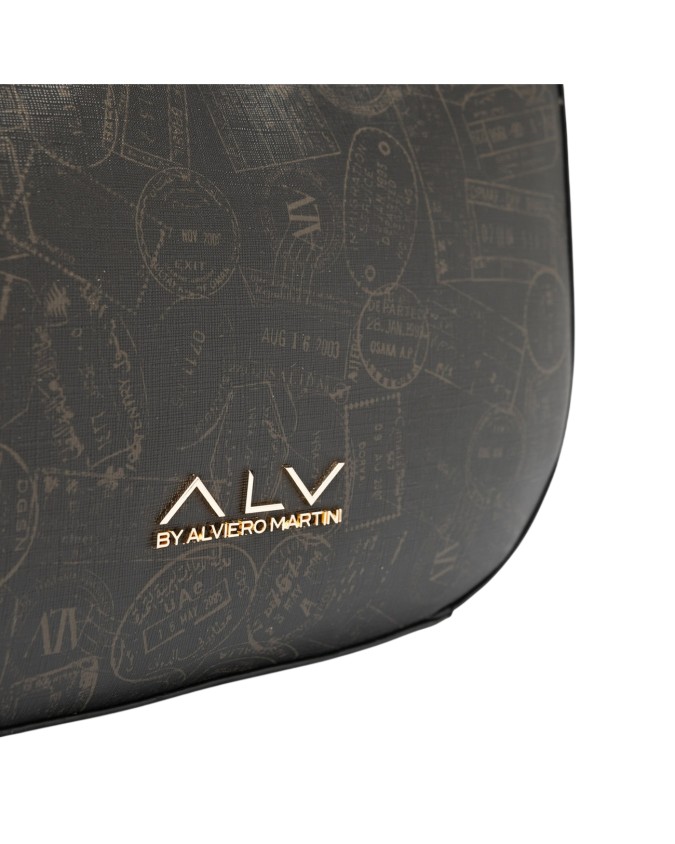  Alv By Alviero Martini - Borsa hobo in poliuretano Passport