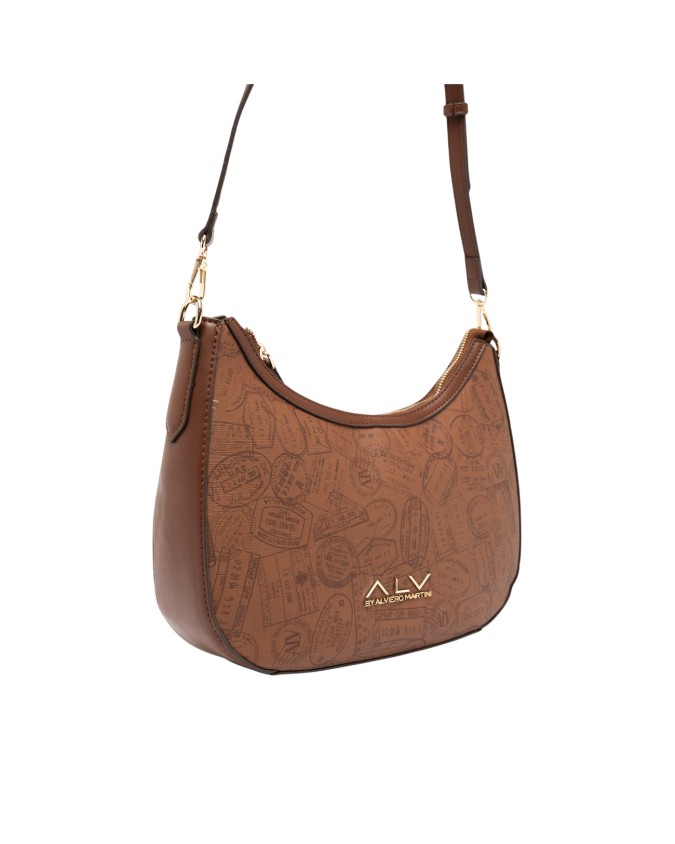  Alv By Alviero Martini - Borsa hobo in poliuretano Passport