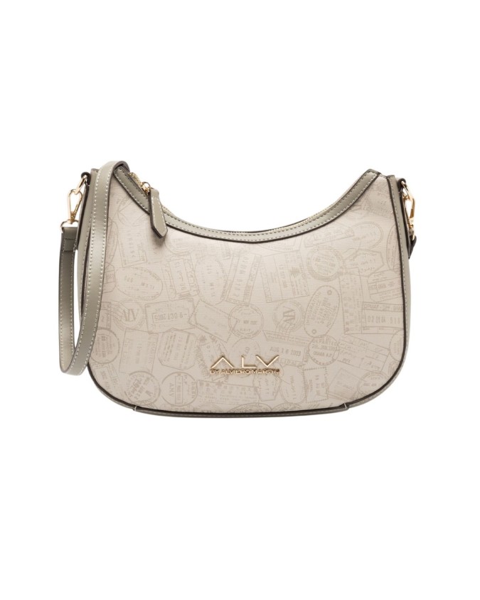  Alv By Alviero Martini - Borsa hobo in poliuretano Passport