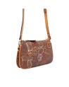 Alv By Alviero Martini - Passport Classic Three-Compartment Polyurethane Shoulder Bag