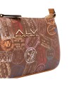 Alv By Alviero Martini – Schultertasche Passport Classic aus Polyurethan mit drei Fächern
