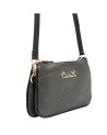 Alv By Alviero Martini – Schultertasche Passport Classic aus Polyurethan mit drei Fächern