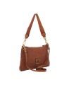 Campomaggi  - Borsa a spalla in pelle intrecciata con manico singolo Tg. M  Carla